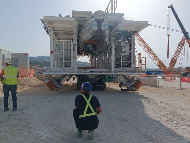 sollevamento trasporto tbm